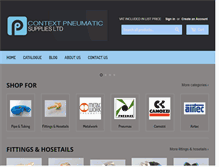 Tablet Screenshot of contextpneumatics.com
